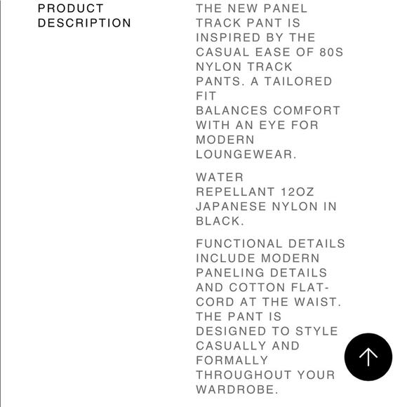 Rose in Good Faith Panel Track Pants in Black - Picture 9 of 9